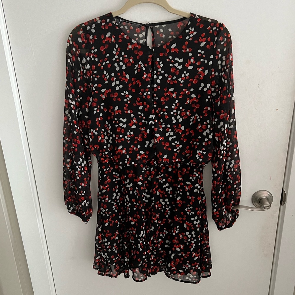 ZARA Red and White Dot Dress